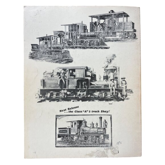 VTG Shay Modelers Handbook Series Class B and Class C Model Trains - Read - Picture 15 of 16